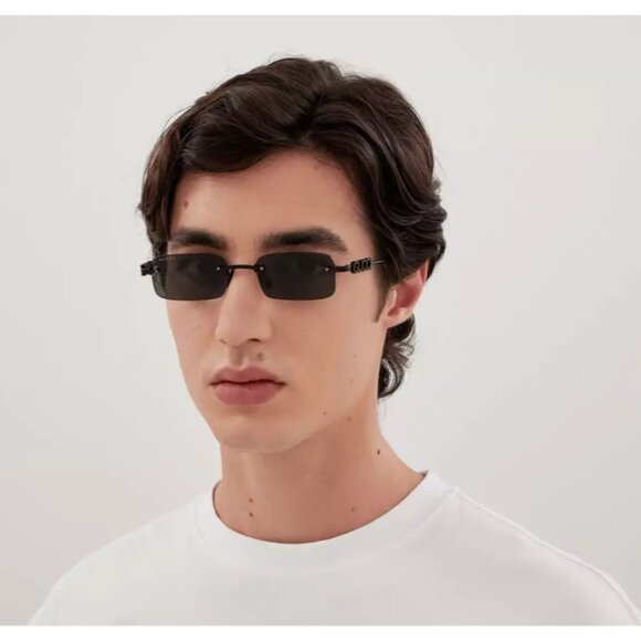 NEW GUCCI SUNGLASSES SILVER PURPLE UNISEX EYEWEAR GUCCI GG1808S 004 main image 9